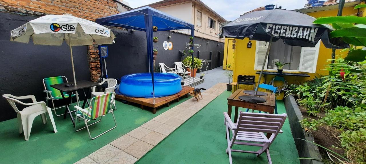 Quintal Da Bella Hostel 桑托斯 外观 照片